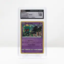 Pokemon Marshadow #80 Cosmos Holo Evolving Skies 2021 - CGC 10 Gem Min - Image 2