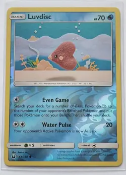 Luvdisc 44/168 Common Celestial Storm Pokemon Reverse Holo LP - Pokemon - Image 1