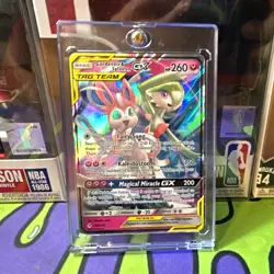 Pokemon TCG Gardevoir & Sylveon GX 130/214 Unbroken Bonds TAG TEAM Holo UR - Image 1