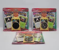 Pokemon TCG - Snorlax Morpeko Applin 2-Pack Blister x3 Sealed Lot - Image 1