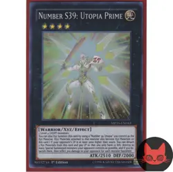 Yugioh Number S39: Utopia Prime MP16-EN043 Super Rare 1st Edition NM - Image 1