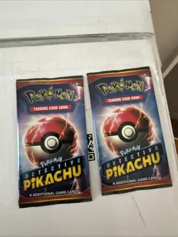 Detective Pikachu Pokemon Card Packs - Image 1