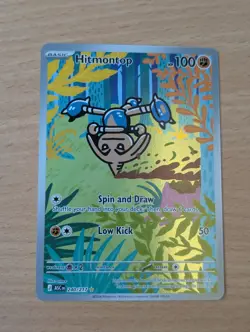 Pokemon TCG Hitmontop 240/217 IR Ascended Heroes Pack Fresh NM Condition⭐ - Image 1