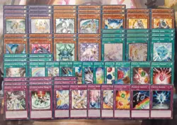 YuGiOh Competitive Crystal Beast Deck 66 Cards Ultimate Rainbow Dragon O + Bonus - Image 1