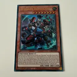 Yu-Gi-Oh! Whisker Blitzclique CORI-EN010 Ultra Rare Mint 1st Edition - Image 1