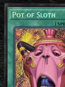 Pot of Sloth CORI-EN061 - 1st Edition Secret Rare - Yu-Gi-Oh! TCG: Chaos Origins - Image 2