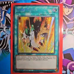SGX3-ENA13 Dark Fusion - Secret Rare 1st Edition Mint YuGiOh - Image 1