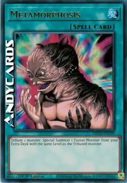 Metamorfosi • (Metamorphosis) • ultra rara • MP25 EN299 • yugioh! • INGLESE - Image 1