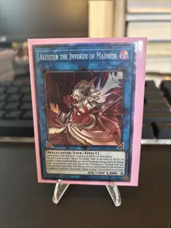 Yu-Gi-Oh! aleister the invoker of madness mint ultra rare 1st ed GEIM-EN053 - Image 1