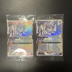Union Arena Solo Leveling Sung Jinwoo Rare Battle UR Winner & Top 2 Sealed - Image 1