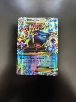 2016 Pokemon TCG M Blastoise EX 18/83 Generations Mega 220 HP - Image 1