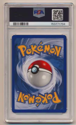 PSA 7 Pokemon Base Set 1st Edition Holo Rare Hitmonchan 7/102 NEAR MINT!! - Image 2