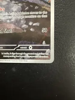 2026 Pokemon TCG English Team Rocket's Dugtrio 239/217 Full Art A - Image 4