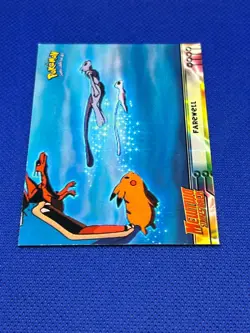 Pokemon Tcg Farewell #39 Topps The First Movie Card (Blue Label) - Image 2
