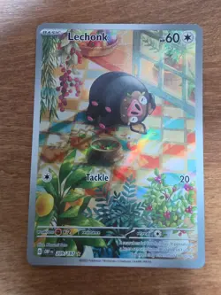 Pokemon TCG Lechonk Card 209/197 Obsidian Flames Illustration - Image 1