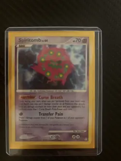 Spiritomb 16/146 Swirl Holo Rare - D&P Legends Awakened - Pokemon 2008 LP - Image 3