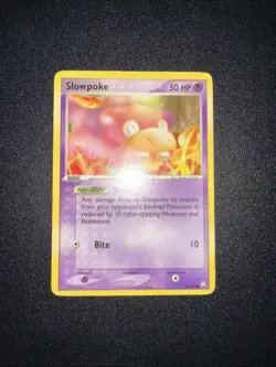 Pokemon TCG Slowpoke 76/109 ex Team Rocket Returns Regular MP - Image 1