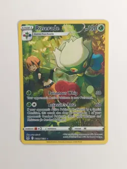 Roserade TG02/TG30 SWSH Lost Origin Trainer Gallery Ultra Rare Pokemon NM - Image 2