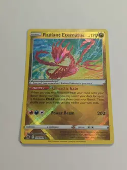 Radiant Eternatus - 105/159 - Pokemon Crown Zenith Sword & Shield Ultra Rare NM - Image 3