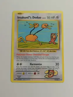 IMAKUNIU'S DODUO 112/108 Secret Rare Evolutions Pokemon Card NM Pokemon TCG - Image 1
