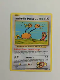 IMAKUNIU'S DODUO 112/108 Secret Rare Evolutions Pokemon Card NM Pokemon TCG - Image 2