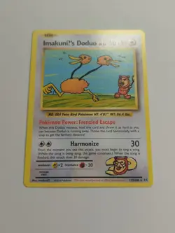 IMAKUNIU'S DODUO 112/108 Secret Rare Evolutions Pokemon Card NM Pokemon TCG - Image 3
