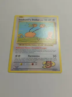 IMAKUNIU'S DODUO 112/108 Secret Rare Evolutions Pokemon Card NM Pokemon TCG - Image 4