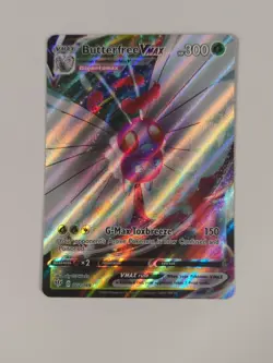 Butterfree VMAX FULL ART ULTRA RARE 002/189 Pokemon SWSH Darkness Ablaze Holo NM - Image 2