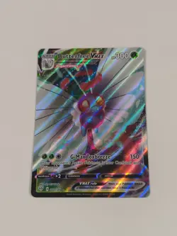 Butterfree VMAX FULL ART ULTRA RARE 002/189 Pokemon SWSH Darkness Ablaze Holo NM - Image 4