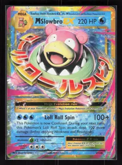 M Slowbro EX Holo Ultra Rare Pokemon XY - Evolutions 27/108 HP - Image 1