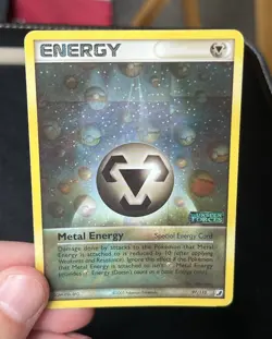 Nintendo Metal Energy 97/115 EX Unseen Forces Holo Rare Pokemon TCG ENG 2005 - Image 1