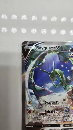Pokemon TCG Rayquaza V Alt Art Full Art Holo Ultra Rare 194/203 210 HP ENG - Image 4