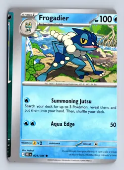 ERROR - MISCUT Frogadier 021/086 C Chaos Rising Pokemon - Image 1