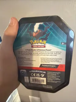 Darkrai 2024 Pokemon TCG Tin Brand New Sealed w/ 3 foil cards, 3 booster packs - Image 4
