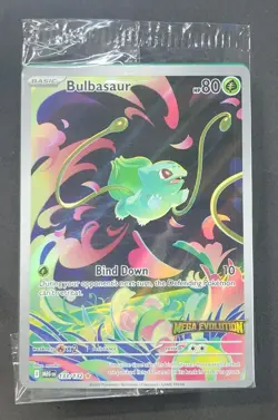 Bulbasaur 133/132 Sealed Stamped Illustration Rare Black Star Promo Pokemon TCG - Image 1