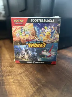 Pokemon TCG Scarlet & Violet Surging Sparks Booster Bundle New Factory Sealed - Image 1