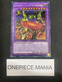 Carte Yu-Gi-Oh! Surnaliche le Furieux Seigneur d'Or BLVO-FR040 1st Secrete Rare - Image 1