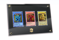YUGIOH TCG STAINLESS STEEL EGYPTIAN GOD CARDS MANGA ART *NEW & SEALED* - Image 1