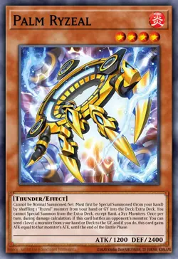 Palm Ryzeal CRBR-EN005 1st ED NM Yu-Gi-Oh! SUPER RARE - Image 1