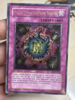 Deck Devastation Virus FET-EN058 Ultimate Rare 1st Edition YuGiOh! - Image 2