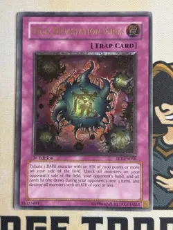 Deck Devastation Virus FET-EN058 Ultimate Rare 1st Edition YuGiOh! - Image 4