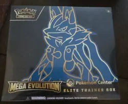 Pokemon Center Exclusive Mega Evolution ETB Pair - Gardevoir & Lucario - Sealed - Image 1