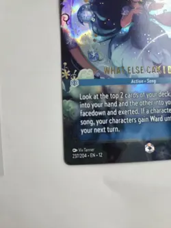 What Else Can I DoU Enchanted 237/204 - Disney Lorcana Wilds Unknown Card - NM - Image 5