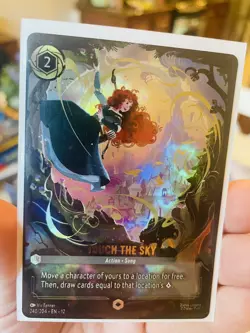 Disney Lorcana Touch the Sky Enchanted Foil 240/204 Ursula's Return EN 2024 - Image 1