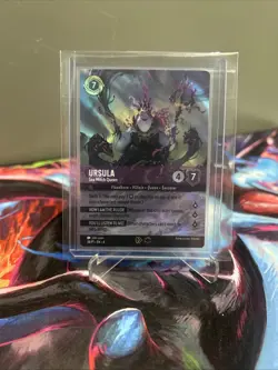 Disney Lorcana Ursula - Sea Witch Queen Enchanted 38/P1 Set Championships Promo - Image 1