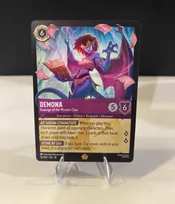 Disney Lorcana TCG Demona - Scourge of the Wyvern Clan 55/204 Enchanted Holo ENG - Image 1