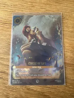 Disney Lorcana Fabled Circle Of Life 225/204 Enchanted - Image 1