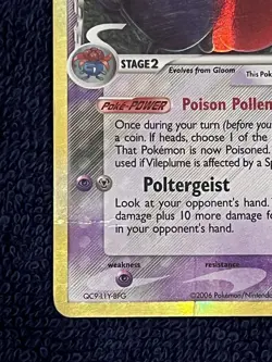 Pokemon TCG Vileplume 17/110 EX Holon Phantoms Stamped Holo Rare Delta Species - Image 2