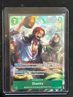 Shanks (Alternate Art) (OP14-027) - The Azure Sea's Seven Foil - Image 1