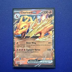 Pokemon TCG Charizard ex Black Star Promo Black Star Promo SVP161 - Image 1